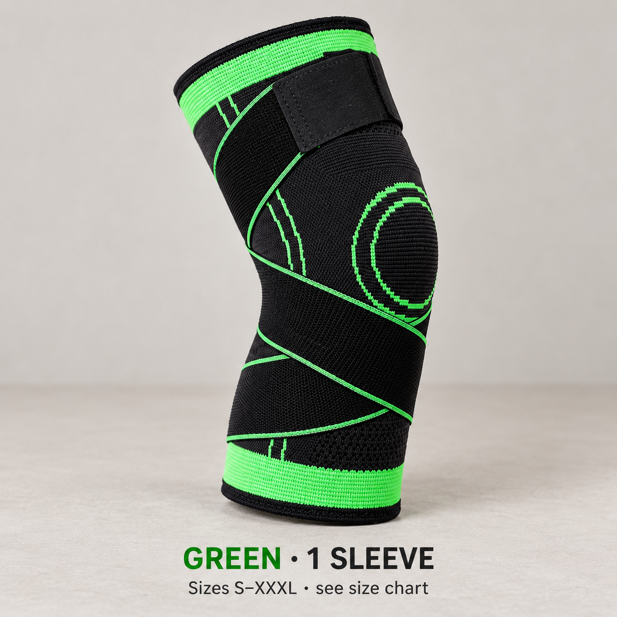 Adjustable Cross-Strap Knee Support Sleeve