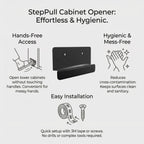 StepPull - The Hands-Free Cabinet Opener