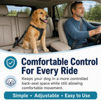 Adjustable Dog Car Seat Belt with Locking Clip
