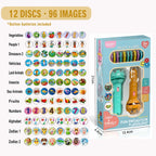 Kids Story Projection Flashlight Set – 96 Images