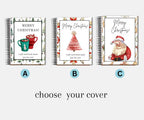 Christmas Gift Card Book Set – 3 Festive Designs