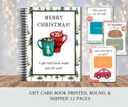 Christmas Gift Card Book Set – 3 Festive Designs