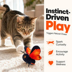 Smart Flapping Butterfly Cat Toy
