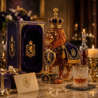 Royal Lion Glass Whiskey Decanter Set