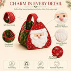 Christmas Character Quilted Carry Basket DIY Kit