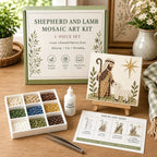 Christmas Nativity Sea Glass Art Kit