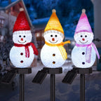 Plug-In Christmas Snowman Yard Light