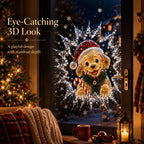 Crystal Christmas Window Decal – 8 Festive Designs