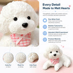 Squeezable Teddy Puppy Dashboard Buddy