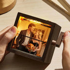 Lighted Hand-Crank Flipbook Photo Box – 16 Photos