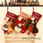 Personalized Christmas Stocking with 3D Character – 3 Designs