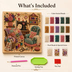 Cozy Hobby Room Diamond Painting Kit – 6 Designs