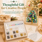 DIY Jeweled Christmas Art Frame Kit – 8 Designs