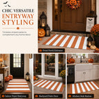 Striped Non-Slip Holiday Doormat – 7 Designs