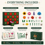 Flower Building Blocks Advent Calendar