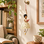 Whimsical Dancing Lady Hanging Ornament