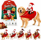 Christmas Rider Costume for Dogs