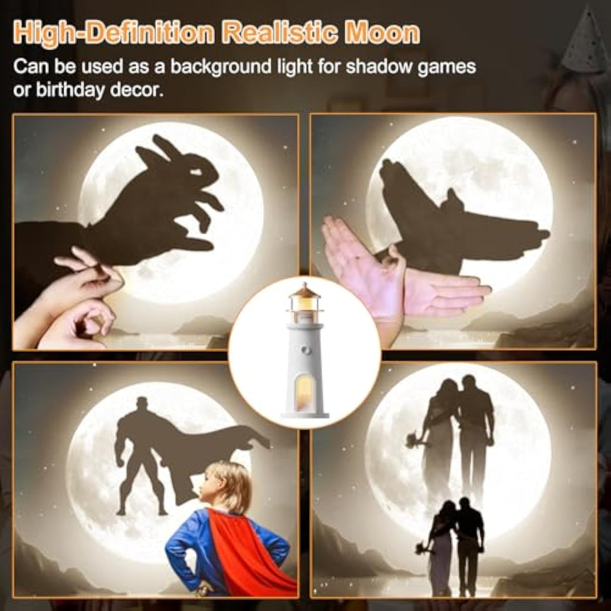 Magic moon projector