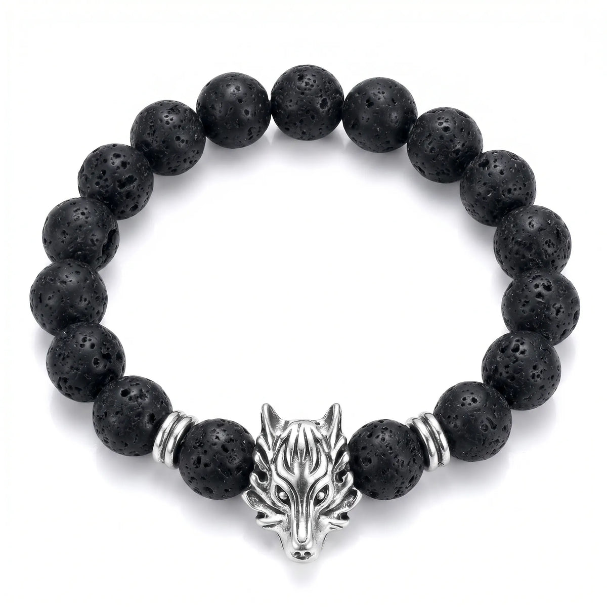 Lupus Lava Bead Bracelet
